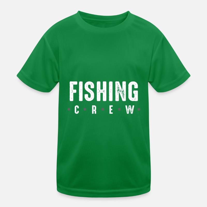 Équipage de pêche T-shirt sport Enfant