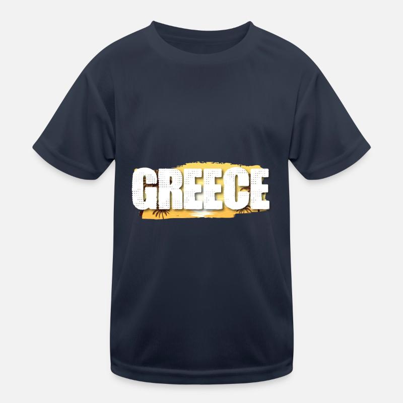 Grèce T-shirt sport Enfant