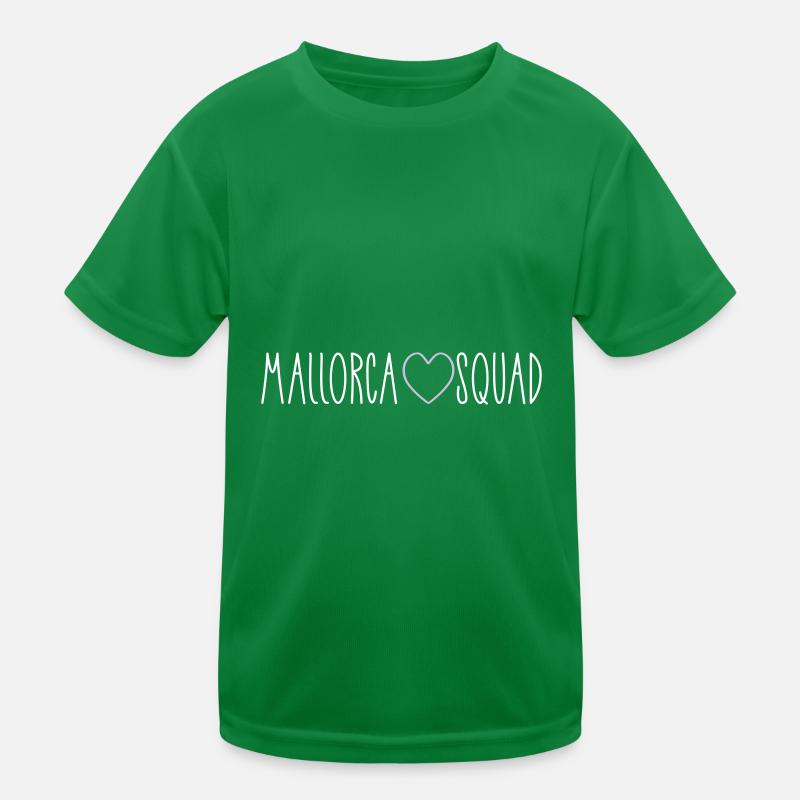 Mallorca Squad Herz Kinder Funktions-T-Shirt