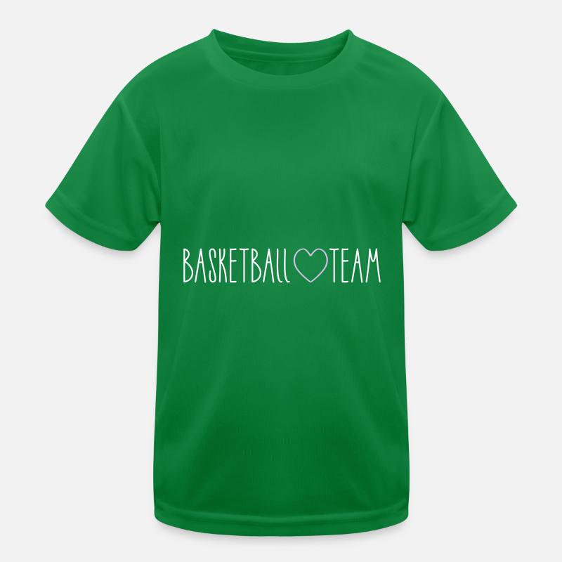 Cœur de l’équipe de basket-ball T-shirt sport Enfant