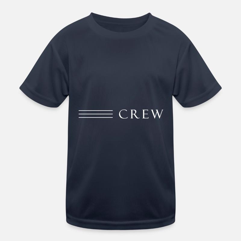 Conception de l’équipage T-shirt sport Enfant