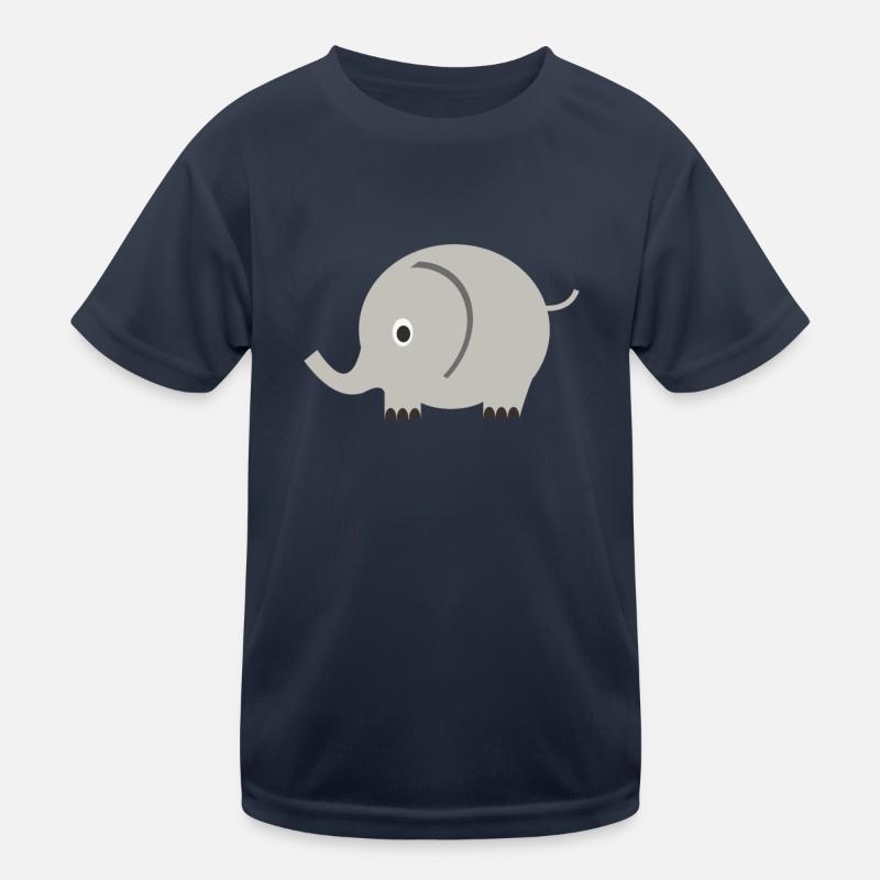 Elefant Kinder Funktions-T-Shirt