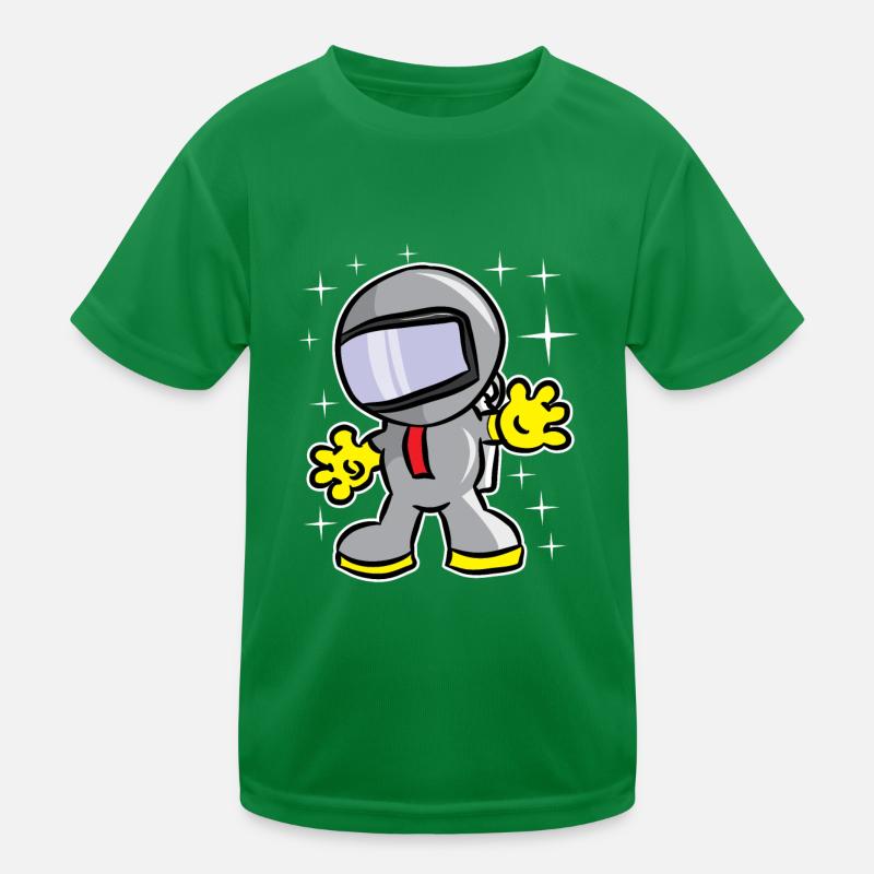 Cool sparkling astronauts Kids Functional T-Shirt