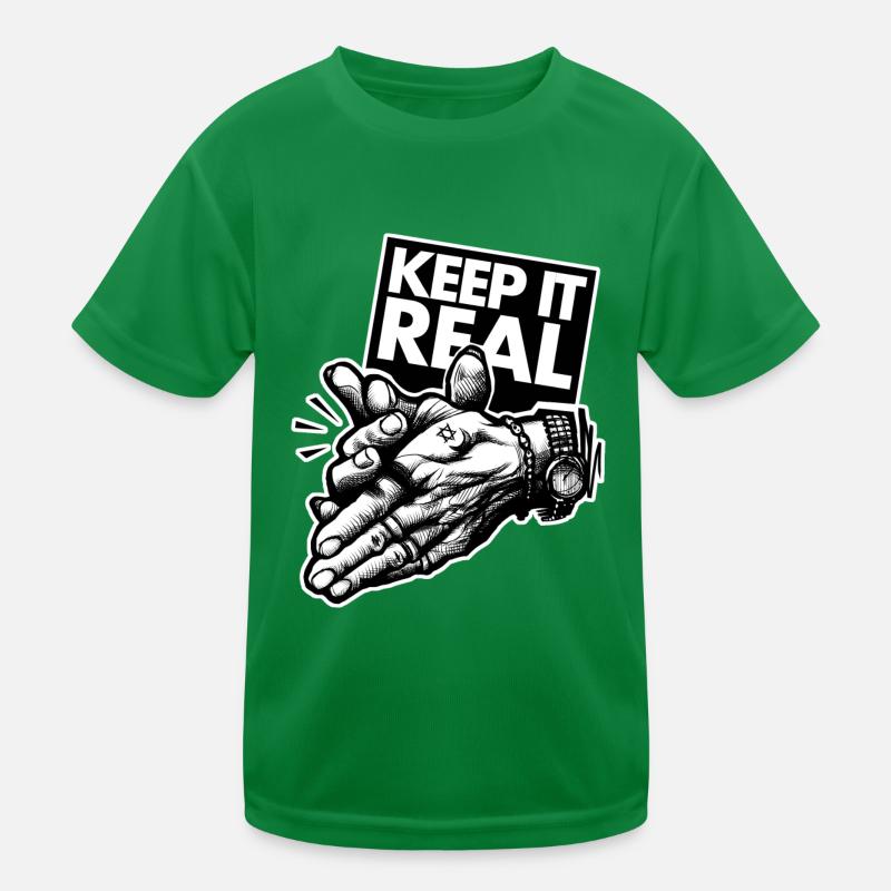 Forever Shrimp - Keep it REAL! Kids Functional T-Shirt