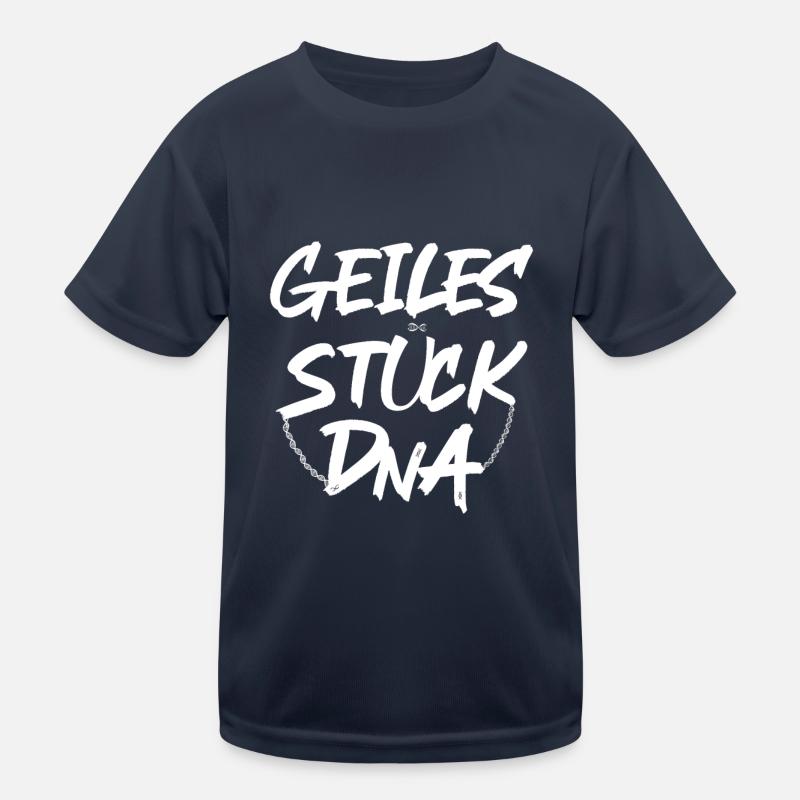 Geiles Stück DNA! - Beliebter Nerd Programmierer Kinder Funktions-T-Shirt