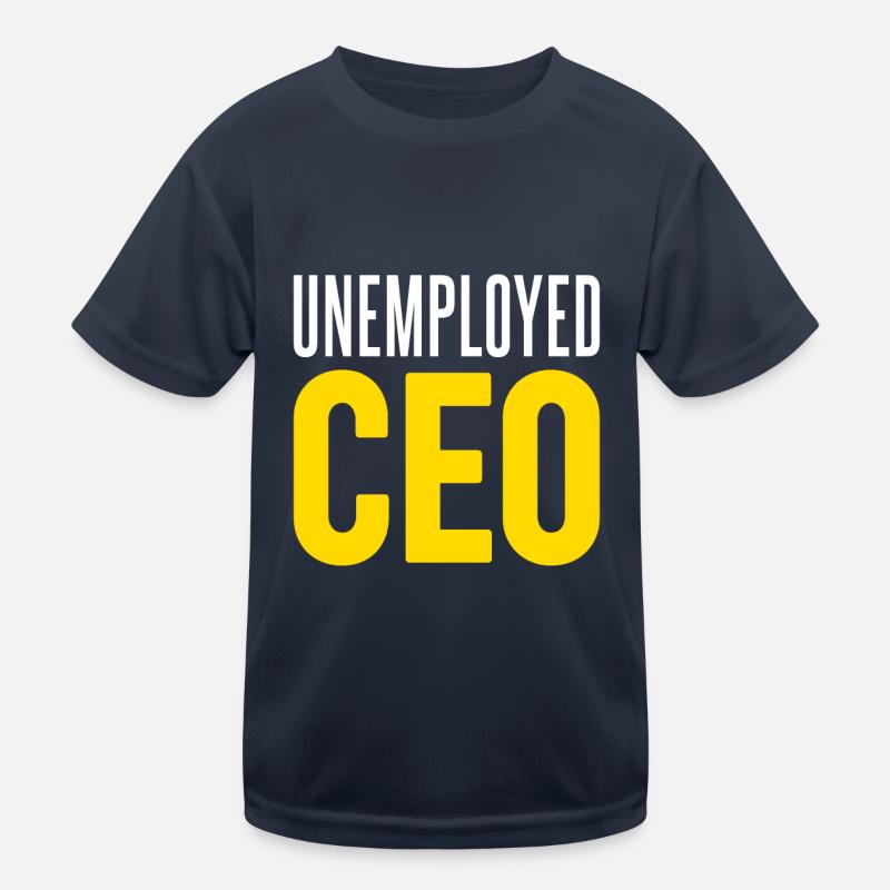 Patron sans emploi T-shirt sport Enfant