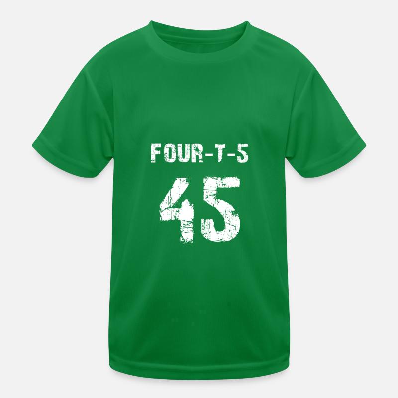 45 Sport Fan oder 45. Geburtstag Trikot Geschenk Kinder Funktions-T-Shirt
