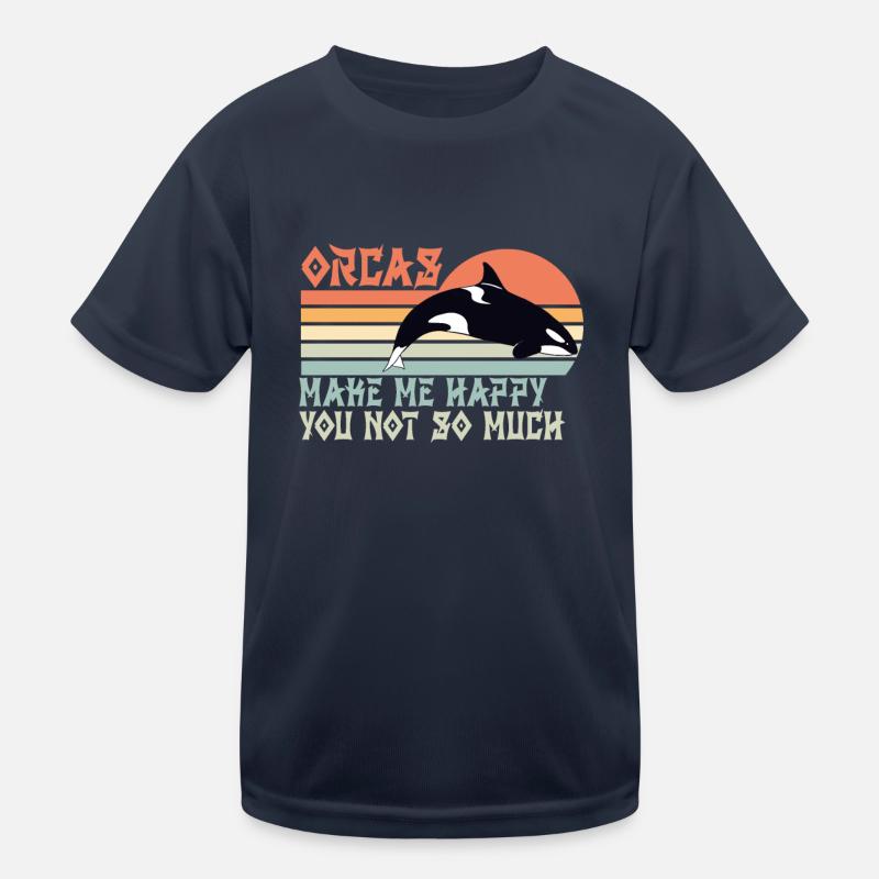 Orca Killerwal Spruch lustig Kinder Funktions-T-Shirt