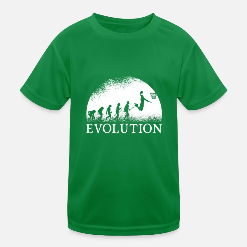 Basketball Evolution T-shirt sport Enfant