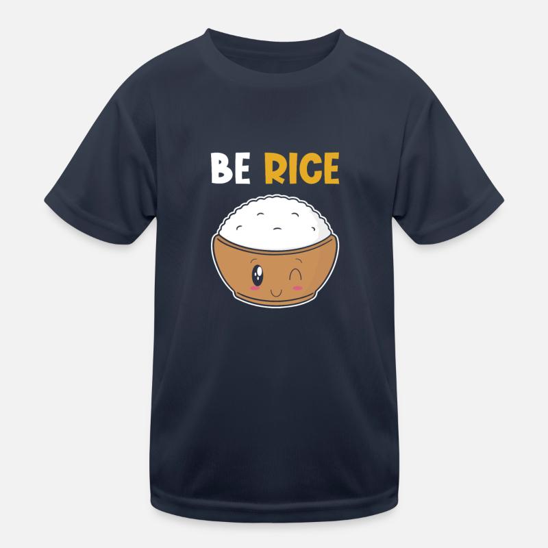 Kawaii riz drôle de jeu de mots riz T-shirt sport Enfant