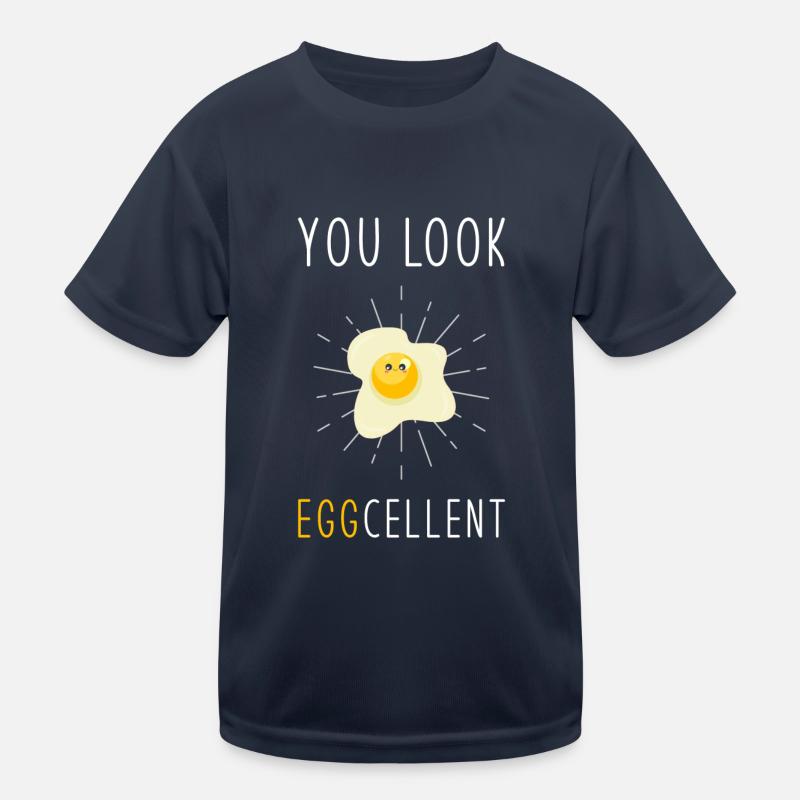 Oeufs Jeu de mots T-shirt sport Enfant