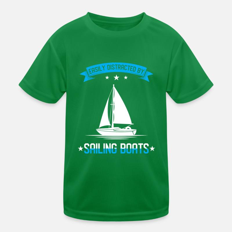 Sailing Sailor Gift Kids Functional T-Shirt