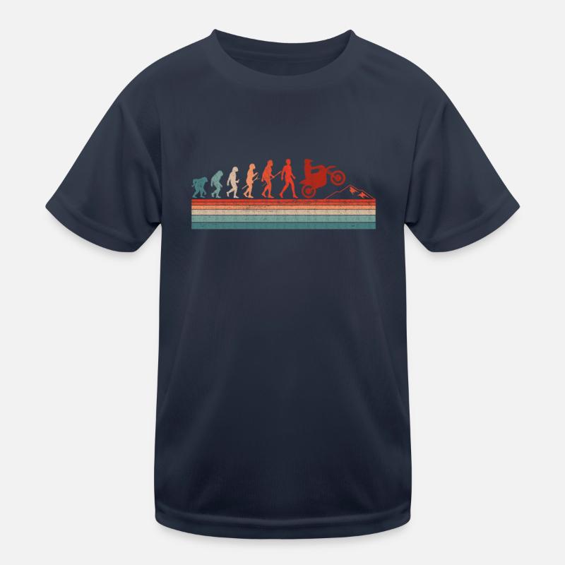 Motocross Evolution Kids Functional T-Shirt
