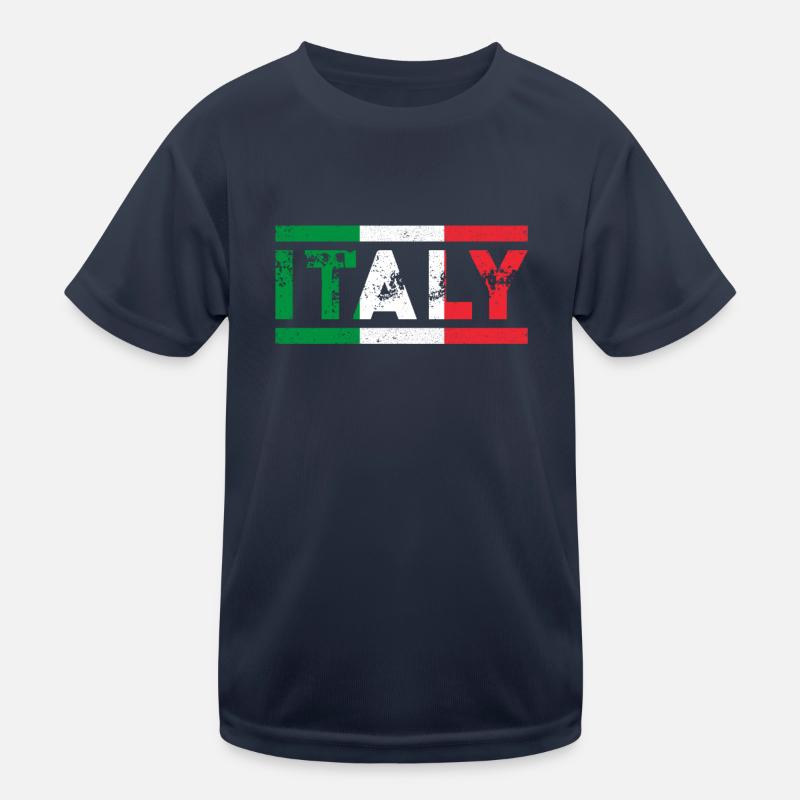 Italie Drapeau T-shirt sport Enfant