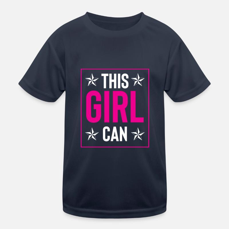 girl mädchen power spruch Kinder Funktions-T-Shirt