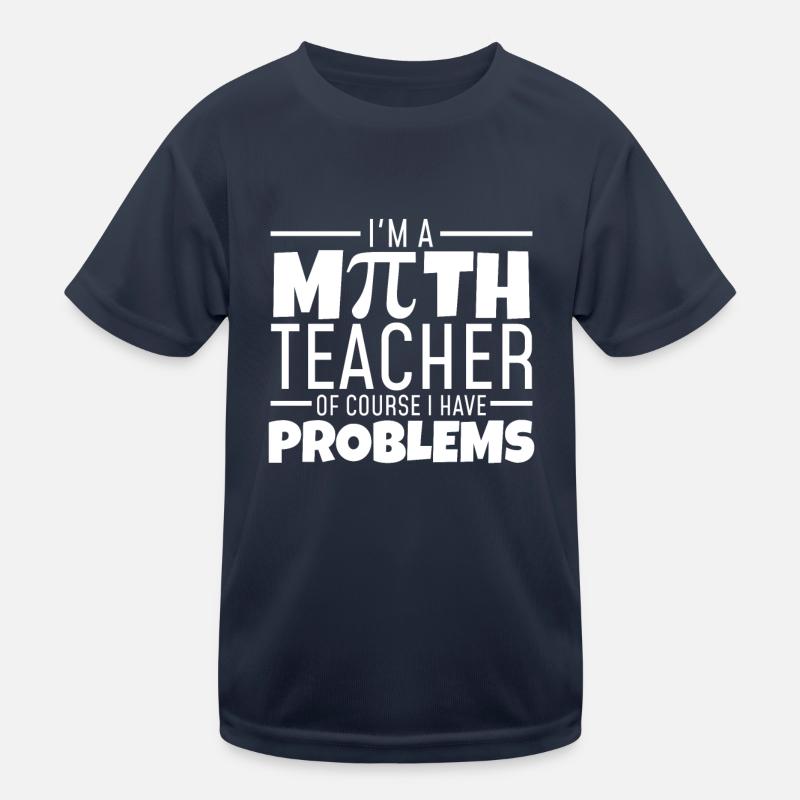 Teaching Teacher Teaching Teacher Math School Gift Kids Functional T-Shirt