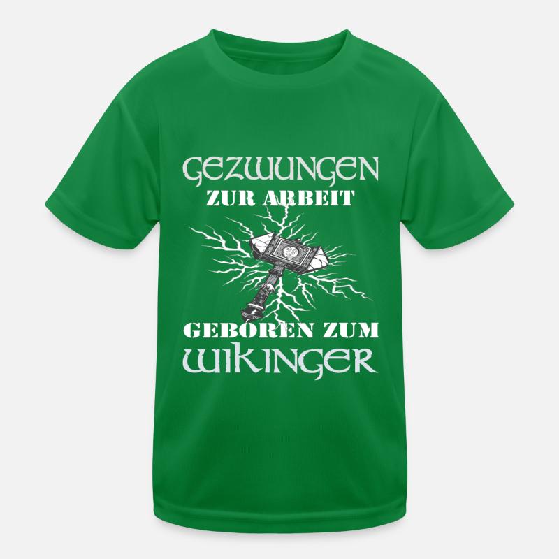 Wikinger Walhalla Geschenk Kostüm Kinder Funktions-T-Shirt