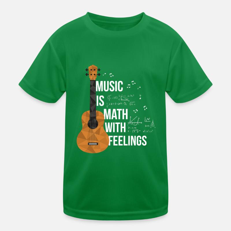 Musician Student Mathematics Lessons Learning Kids Functional T-Shirt