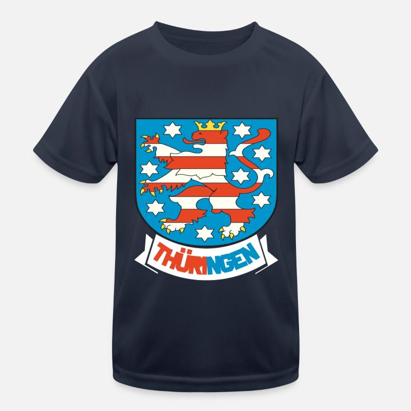 Thuringia Thuringia Erfurt Gift Kids Functional T-Shirt