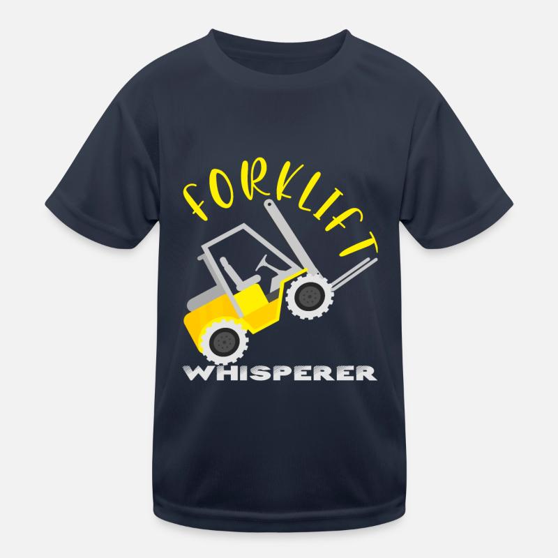 Gabelstapler Flüsterer Gabelstaplerfahrer Kinder Funktions-T-Shirt