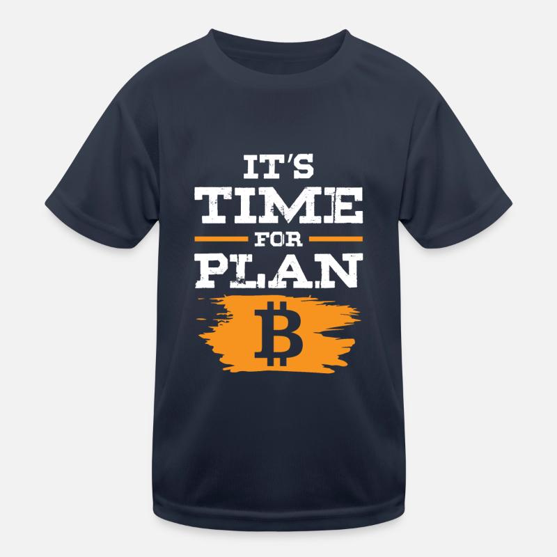 bitcoin plan Kids Functional T-Shirt