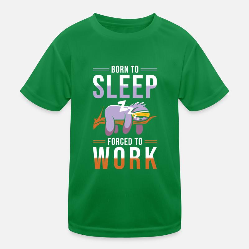 Sloth funny Kids Functional T-Shirt