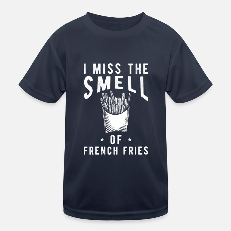 Frites de frites drôles T-shirt sport Enfant