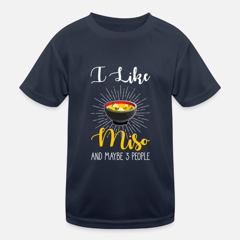 Miso Suppe Kinder Funktions-T-Shirt