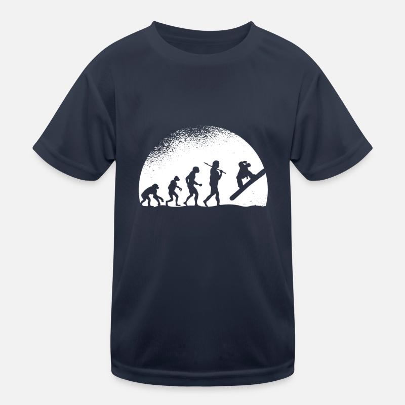 Evolution Snowboarding Kids Functional T-Shirt