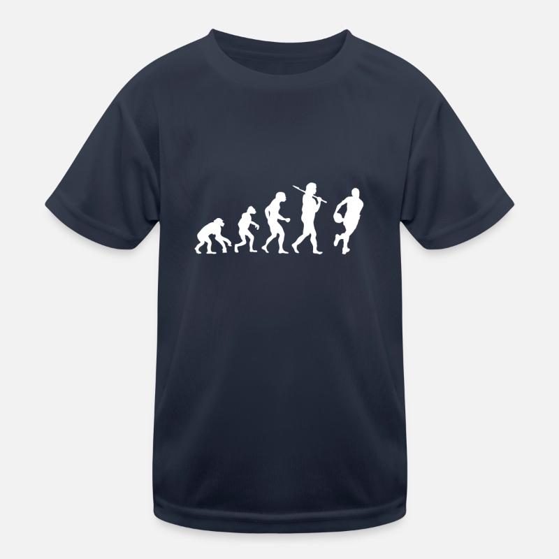 Evolution Rugby - T-shirt sport Enfant - bleu marine