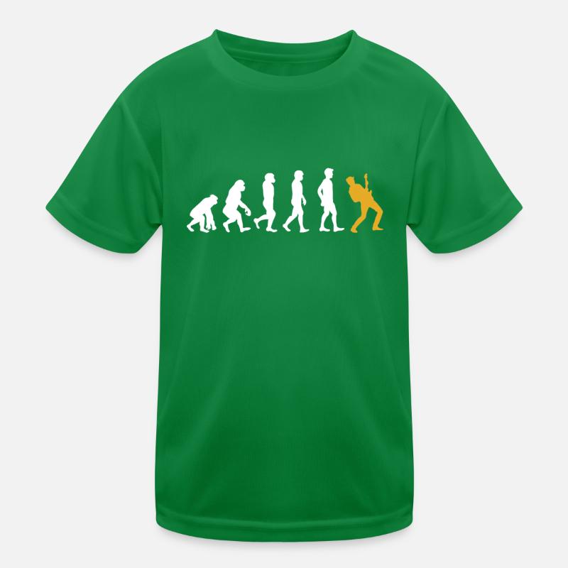 Guitariste cadeau évolution guitare T-shirt sport Enfant