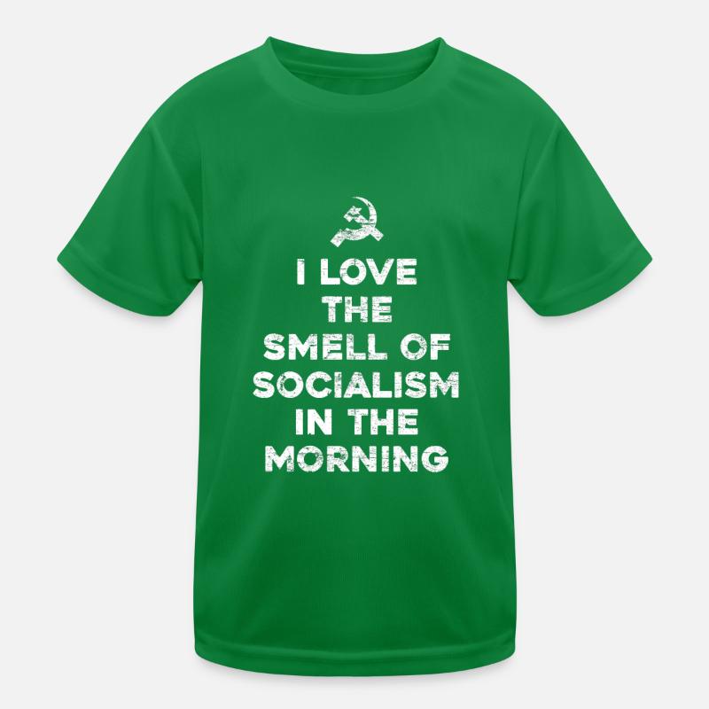 Socialism saying funny Kids Functional T-Shirt