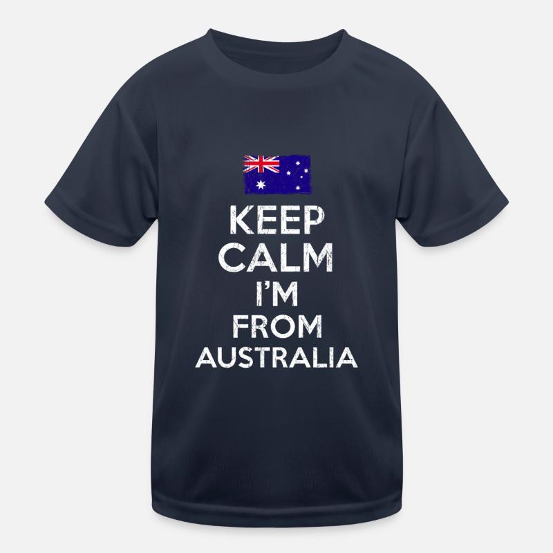 Australia Keep Calm Kinder Funktions-T-Shirt