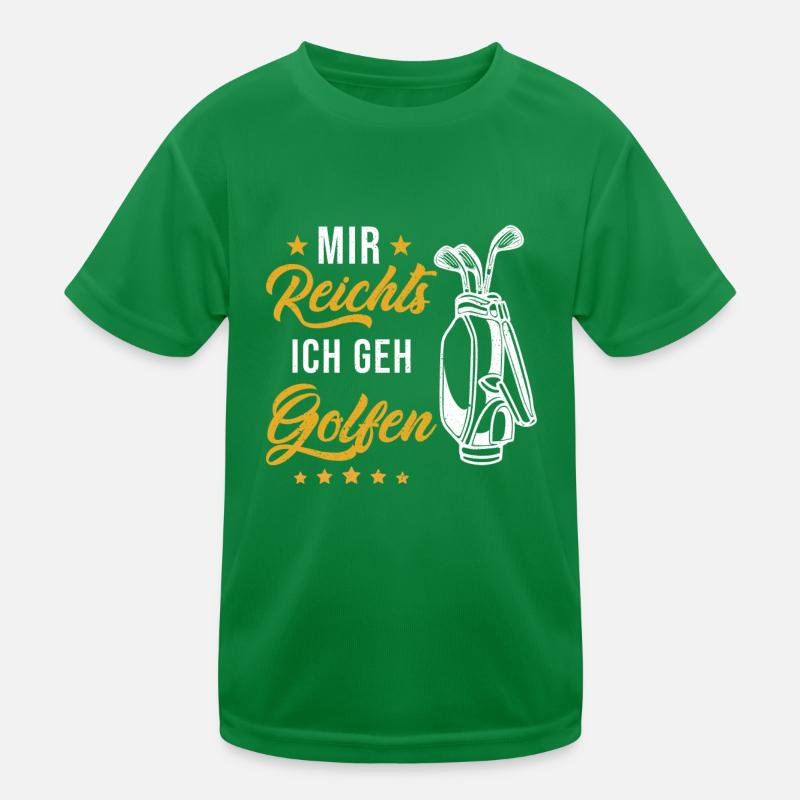 Golf Golfer Geschenk Kinder Funktions-T-Shirt