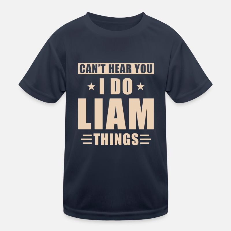 Liam things Kids Functional T-Shirt