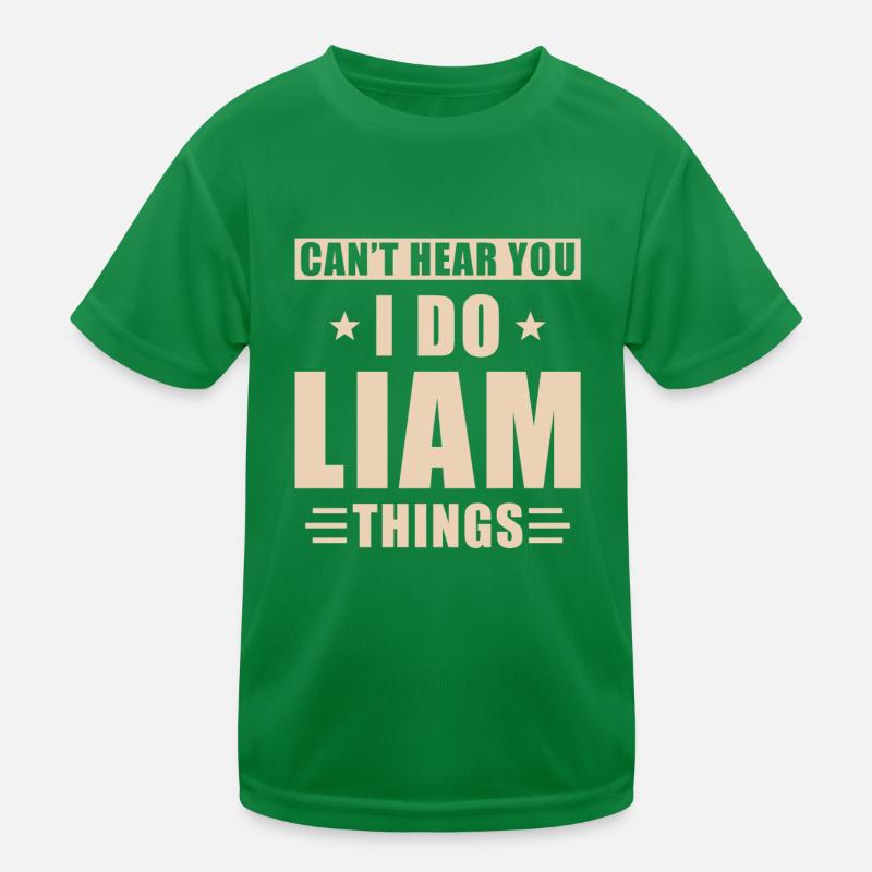 Liam choses T-shirt sport Enfant