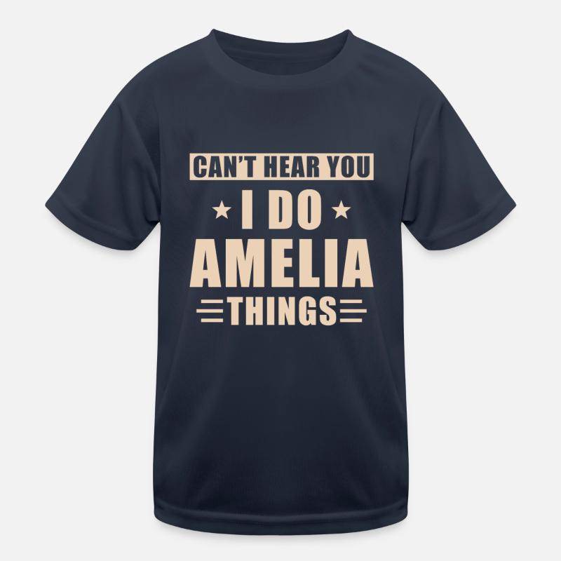 Amelia things Kinder Funktions-T-Shirt
