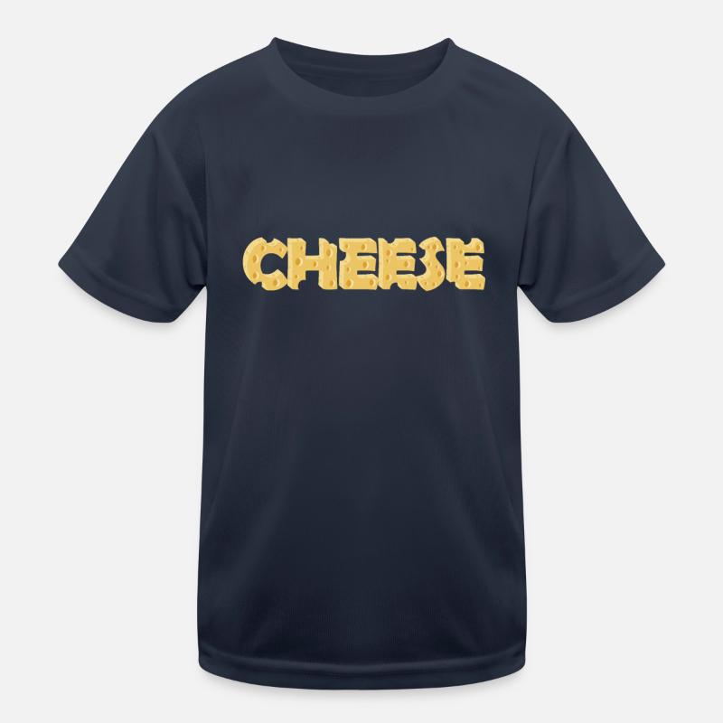 Cheddar Gouda Cheese Kids Functional T-Shirt