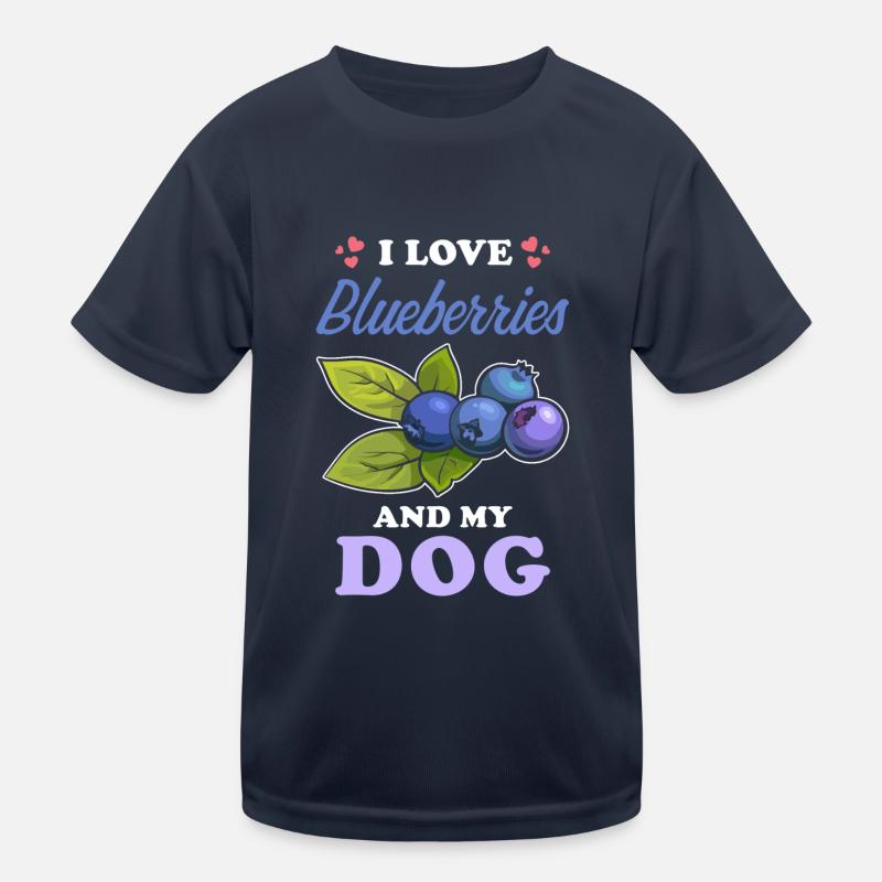 Les bleuets et les chiens disent T-shirt sport Enfant