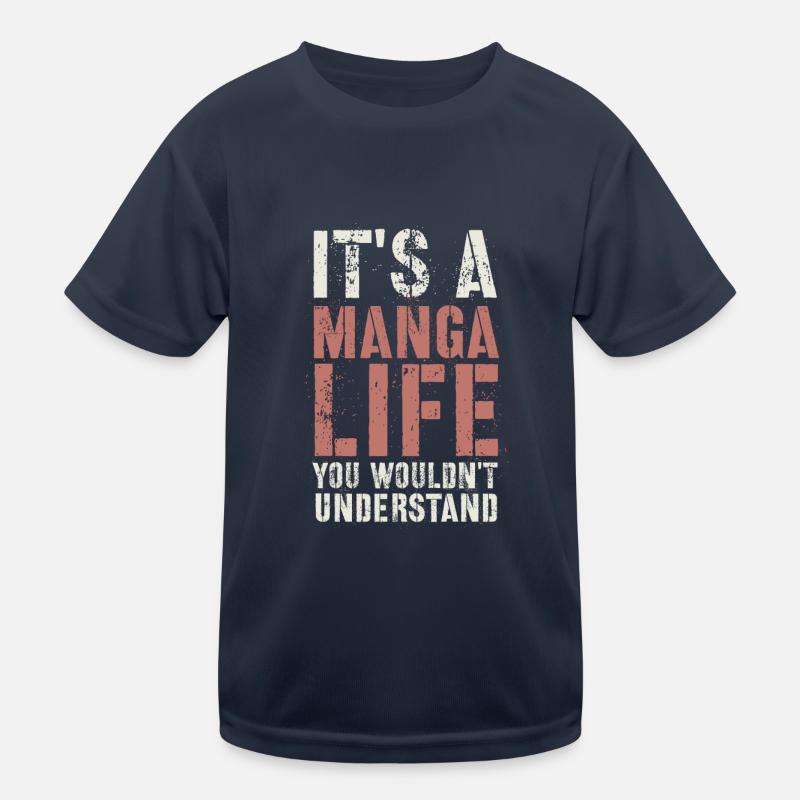 Manga Gift Kids Functional T-Shirt