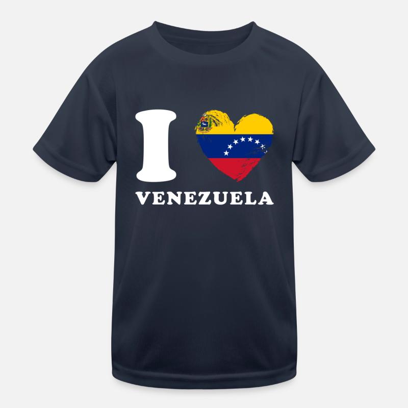 J’aime le Venezuela T-shirt sport Enfant