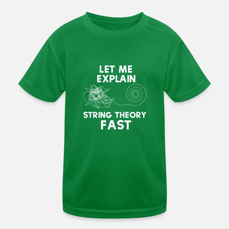String Theorie Kinder Funktions-T-Shirt