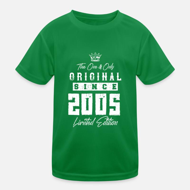 2005 limited edition Kinder Funktions-T-Shirt