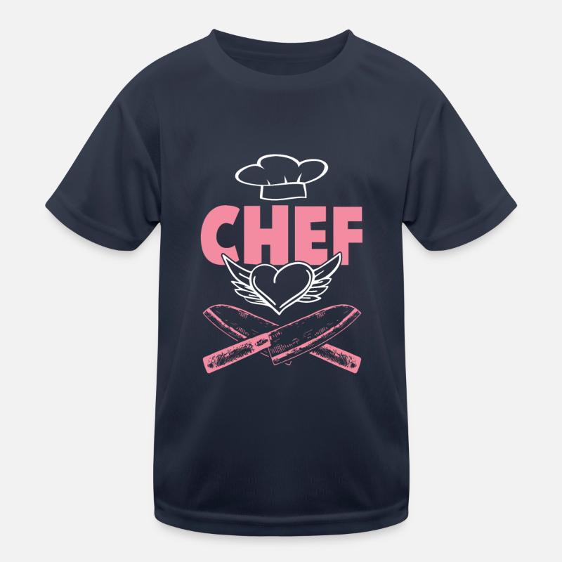 chef cuisinier T-shirt sport Enfant