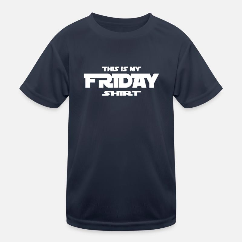Vendredi, Vendredi, week-end, fermeture T-shirt sport Enfant