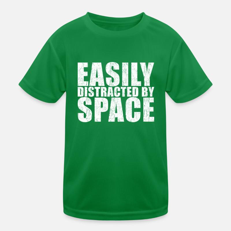 Space Kinder Funktions-T-Shirt