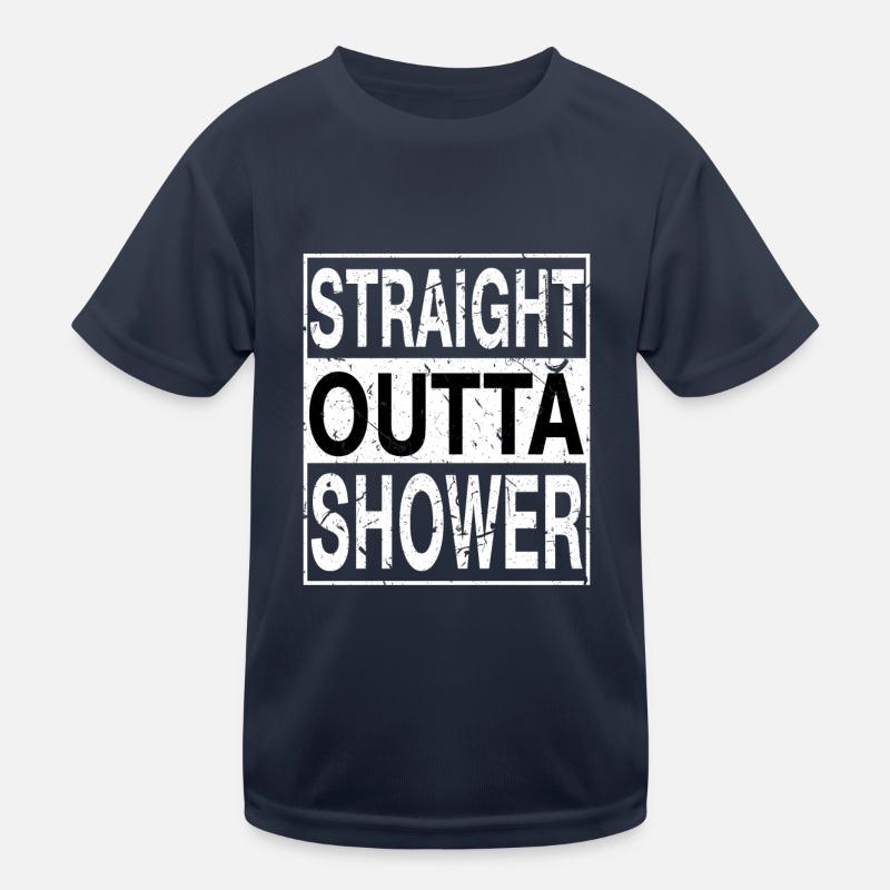 Douche droite outta T-shirt sport Enfant