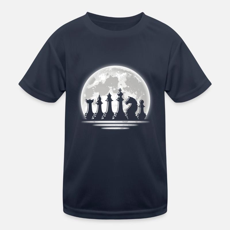 Schach Kinder Funktions-T-Shirt