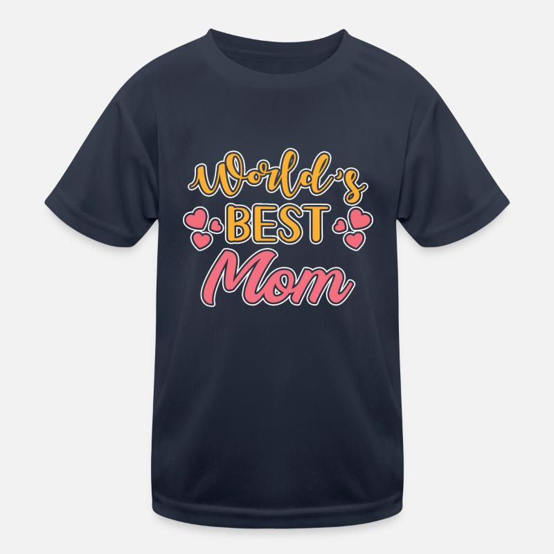 Weltbeste Mama Kinder Funktions-T-Shirt