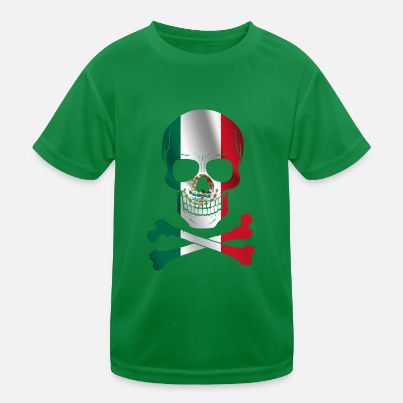 Drapeau du Mexique T-shirt sport Enfant